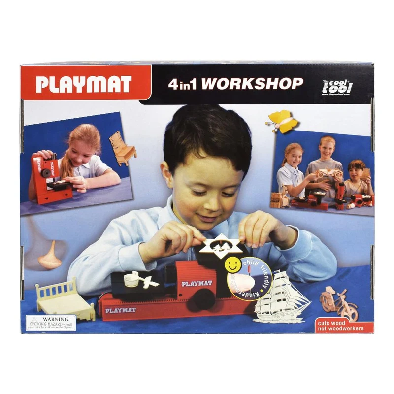 The Cool Tool Playmat 4 in 1 Workshop / Atelier 4 en 1