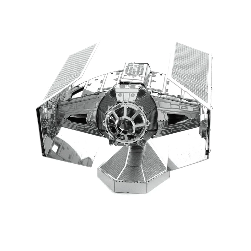 Star Wars Metal Earth Darth Vader's Tie Advanced X1 Starfighter Metal 3D Model / Modèle 3D en métal