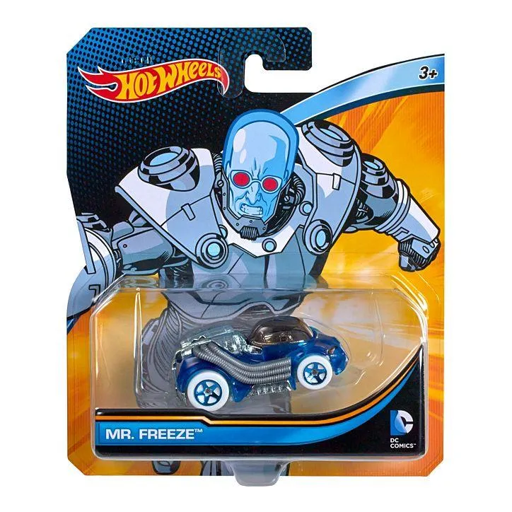DC Hot Wheels Car Mr Freeze / Voiture Hot Wheels DC Mr Freeze
