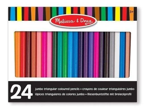 Melissa & Doug Triangular Colored Pencil - Crayon triangulaire de couleur
