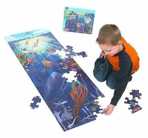Melissa & Doug Puzzle Under The Sea / Sous la mer