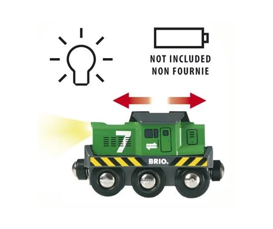 Brio Freight Battery Engine/Moteur à batterie de fret - 33214