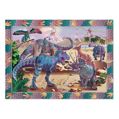Melissa & Doug Peel Press Dinosaur / Autocollant dinosaure à décoller et à presser