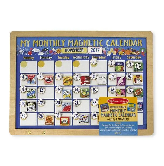 Melissa & Doug Magnetic Calendar - Calendrier magnétique