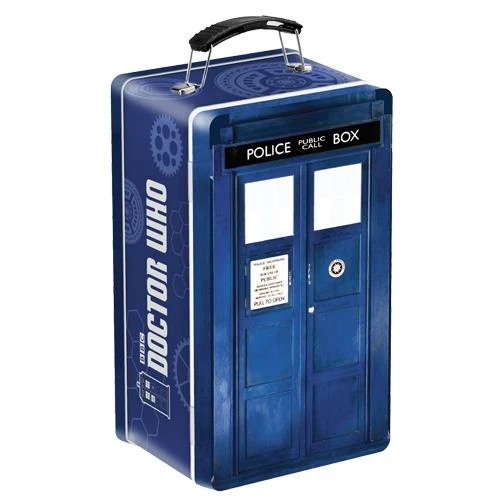 Doctor Who Tardis Tin Lunch Box / Boîte à lunch en métal