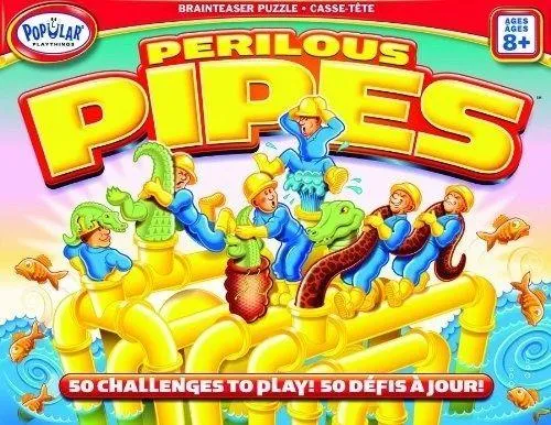 Perilous Pipes Puzzle / Tuyaux dangereux Casse-tête