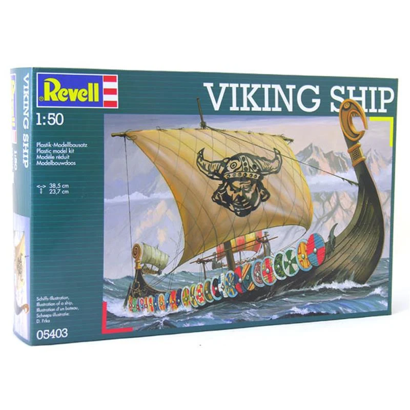 Revell Viking Ship 1/50 Scale / Navire viking à l'échelle 1/50