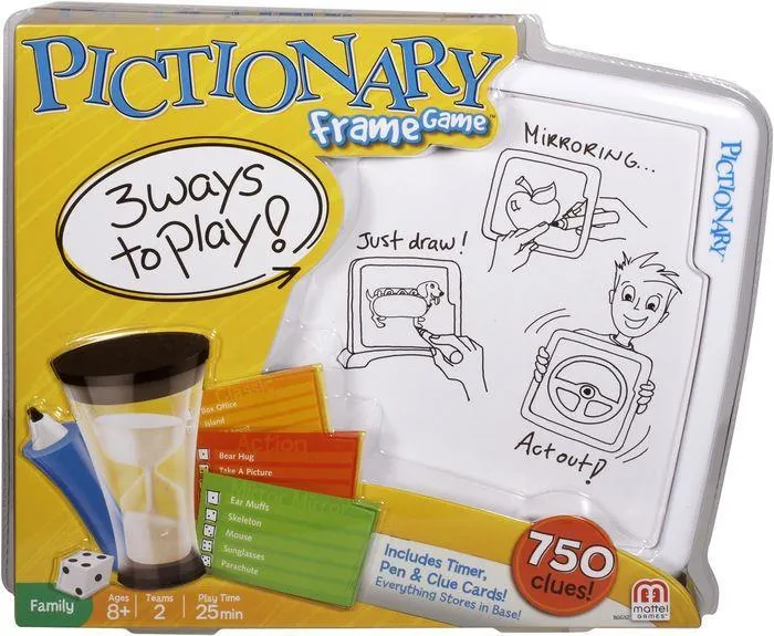 Pictionary Frame Game / Jeu de cadre