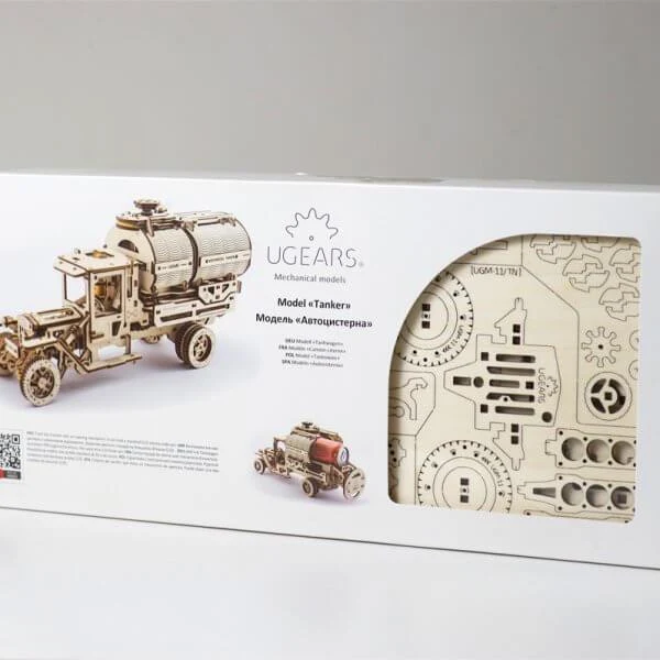 Ugears Model Tanker Truck / Ugears Camion-citerne modèle