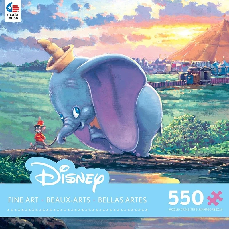 Dumbo - Unlikely Friends - Puzzle 550 Pcs / Dumbo - Des amis improbables - Casse-tête de 550 pièces