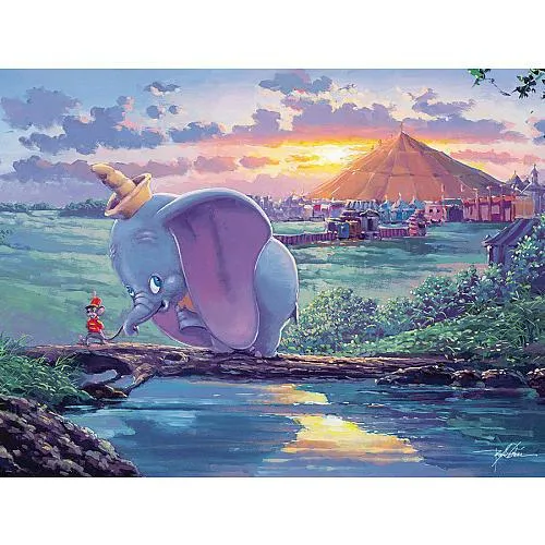 Dumbo - Unlikely Friends - Puzzle 550 Pcs / Dumbo - Des amis improbables - Casse-tête de 550 pièces