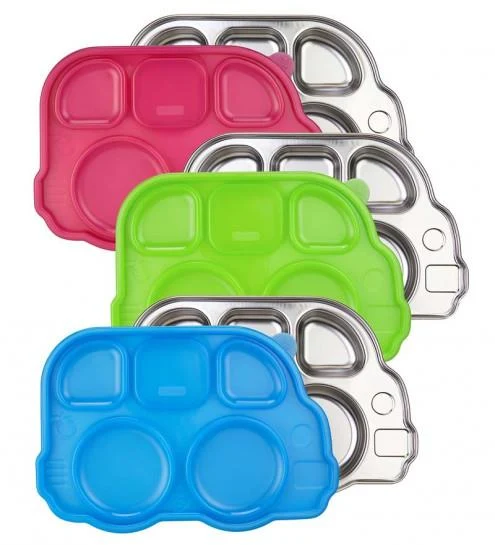 Stainless Platter Green / Plateau en acier inoxydable vert