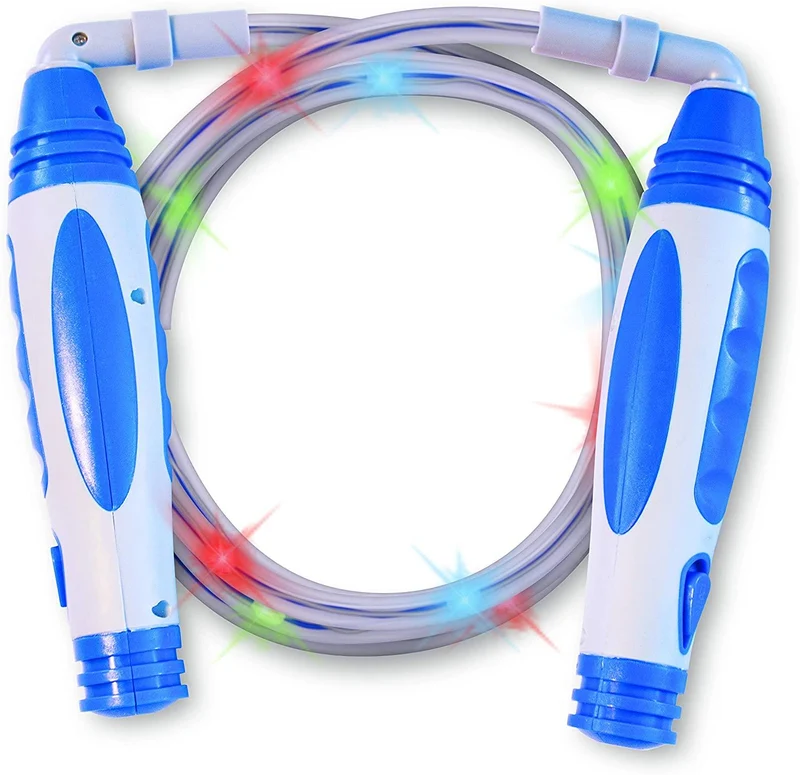 Geospace Jump Rope Sparkler LED (Blue) / Corde à sauter scintillante LED (bleue)