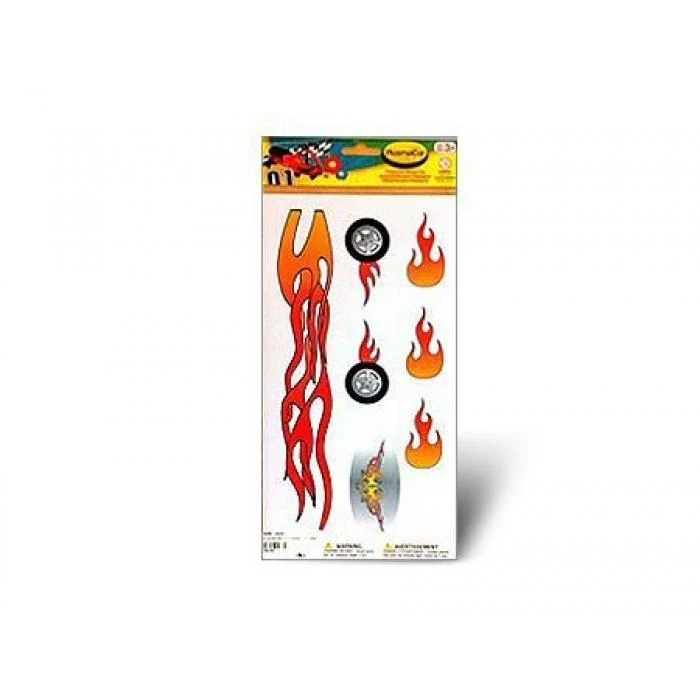 Plasmacar Stickers Flames / Autocollants Plasmacar Flammes