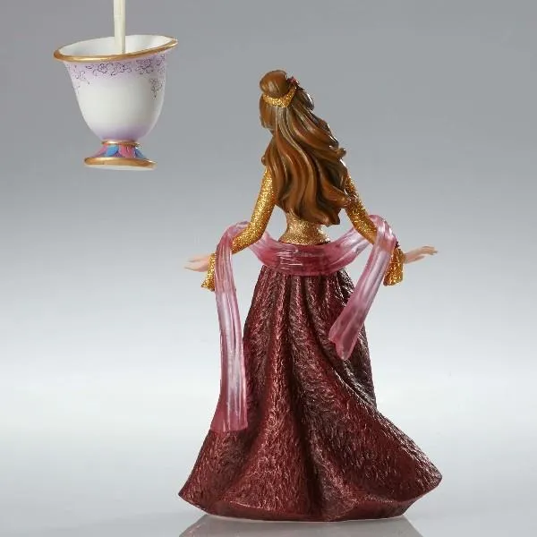 Disney Beauty And The Beast Belle and Chip Christmas Set Figurine / Belle et Chip Coffret de Noël Figurine
