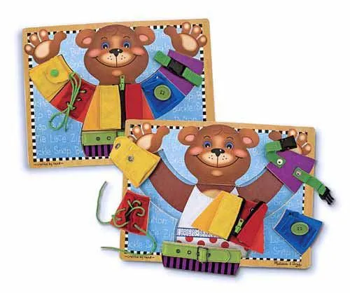 Melissa & Doug Basic Skills Board/Melissa & Doug Tableau des compétences de base
