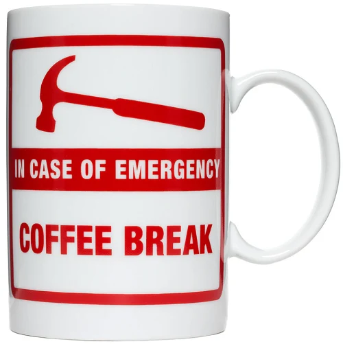 Coffee Break First Aid Mug / tasse à café premiers secours
