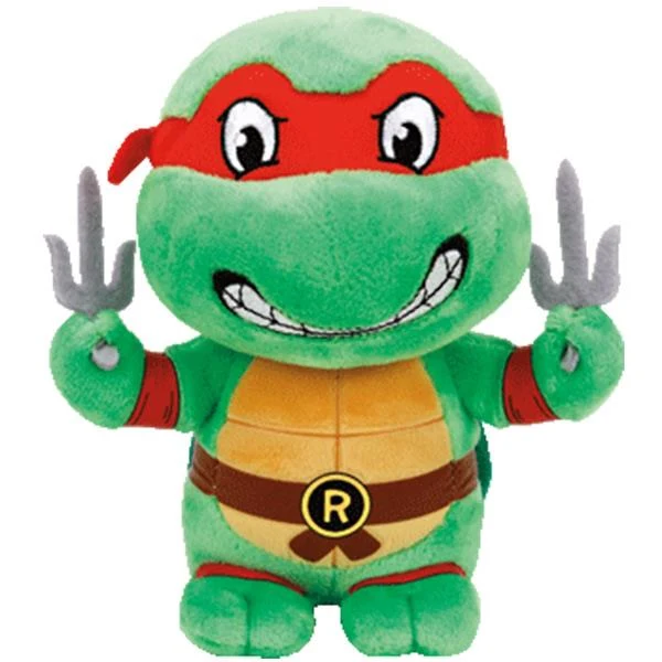 TY TMNT - Raphael Plush (Small) / Peluche Raphaël (Petite)