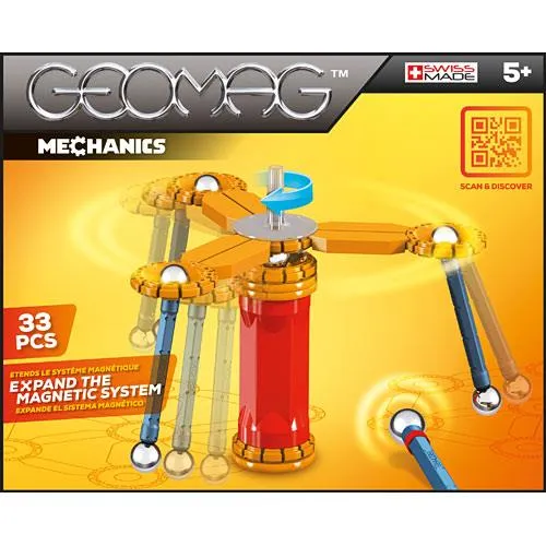 Geomag Mechanics 33pcs / Mécanique Geomag 33 pièces
