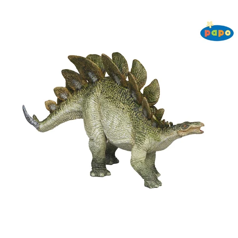 Papo Figurine Dinosaur Stegosaurus - Dinosaure Stégosaure (Green/Vert)