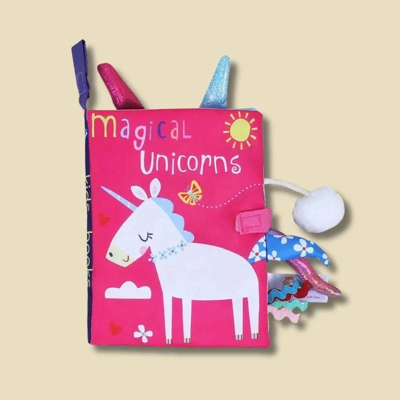 Livre d’Éveil Bébé Montessori | Happy Book Sensoriel dès 6 mois