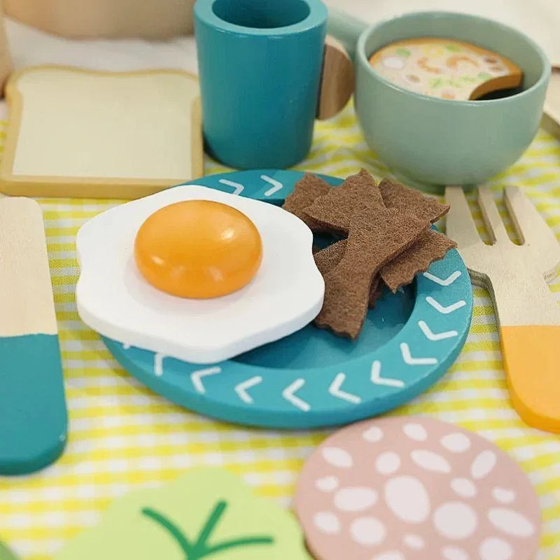 Jeux Montessori en Bois | Coffret Cooking Time – Jeu de Cuisine & Autonomie