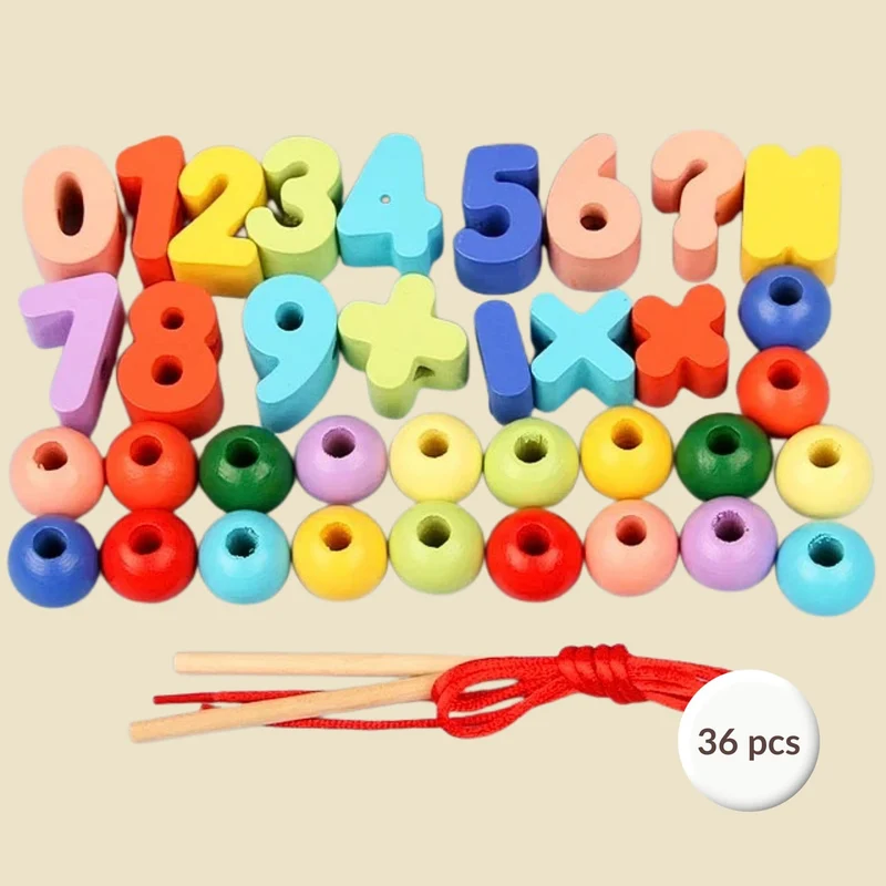 Jeux Montessori 2 ans | Tige à Enfiler – Motricité Fine & Premiers Apprentissages