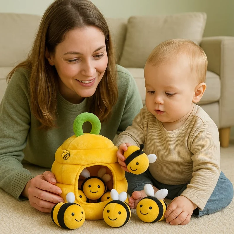 Jouets Montessori Boîte Tissu | La Ruche de Mes Petits Amis – Éveil Sensoriel Bébé