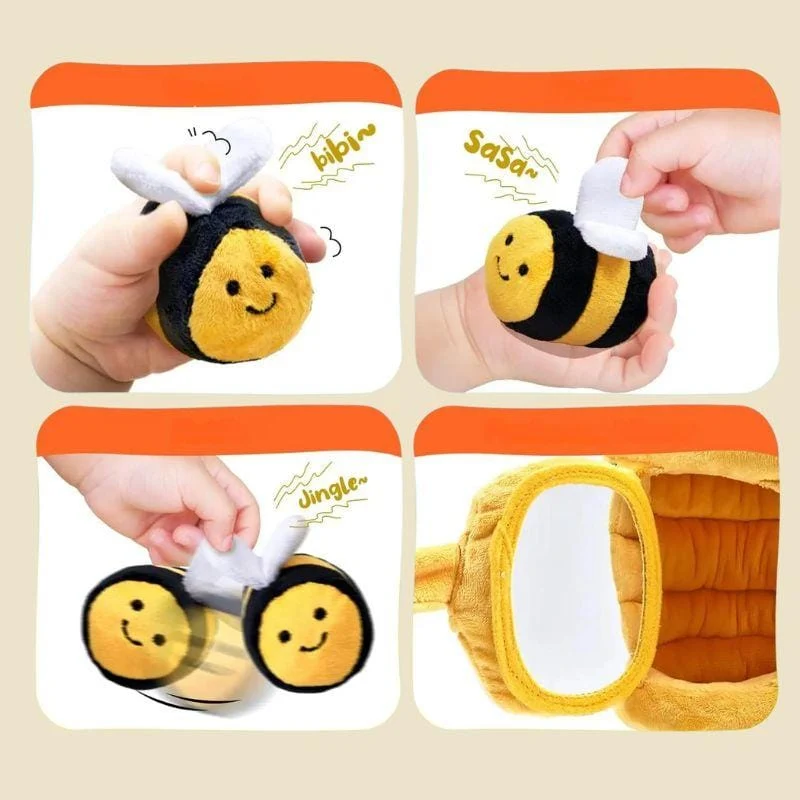 Jouets Montessori Boîte Tissu | La Ruche de Mes Petits Amis – Éveil Sensoriel Bébé