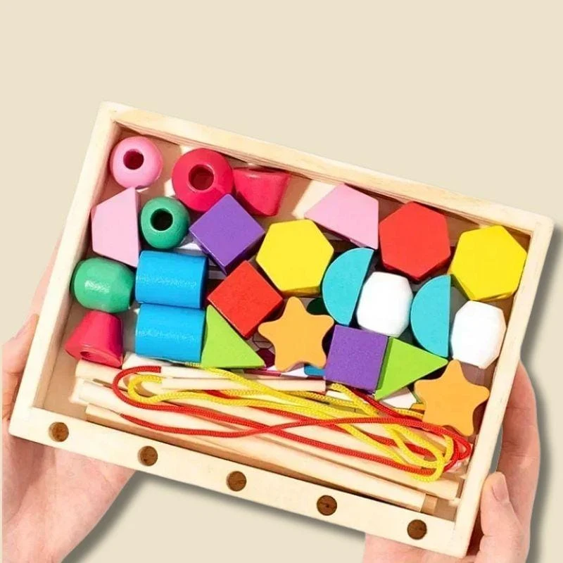 Planche Montessori en Bois | Creative Lines – Motricité Fine & Logique