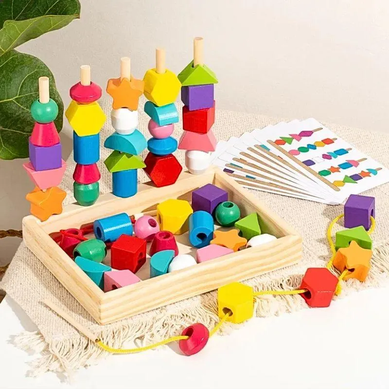 Planche Montessori en Bois | Creative Lines – Motricité Fine & Logique