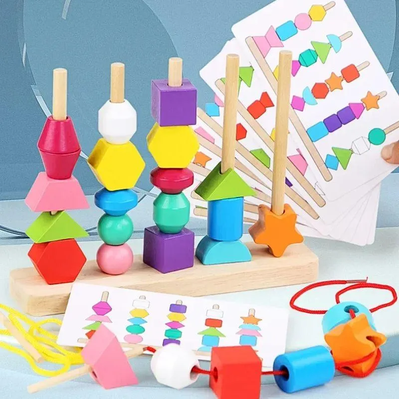 Planche Montessori en Bois | Creative Lines – Motricité Fine & Logique