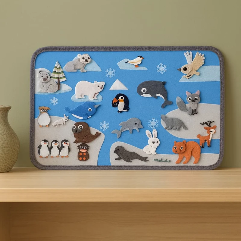Tapis d’Éveil Montessori | Magic Case – Monde Marin ou Cosmique, Langage & Créativité