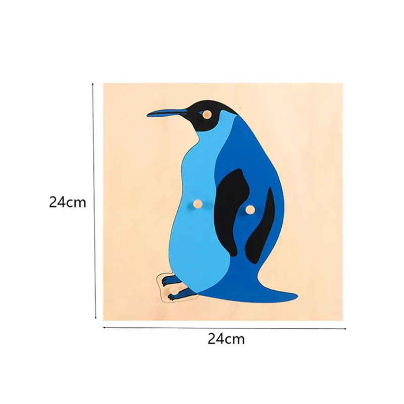 Puzzles Montessori en Bois | Mes Amis les Animaux – Logique & Langage 3–6 ans N