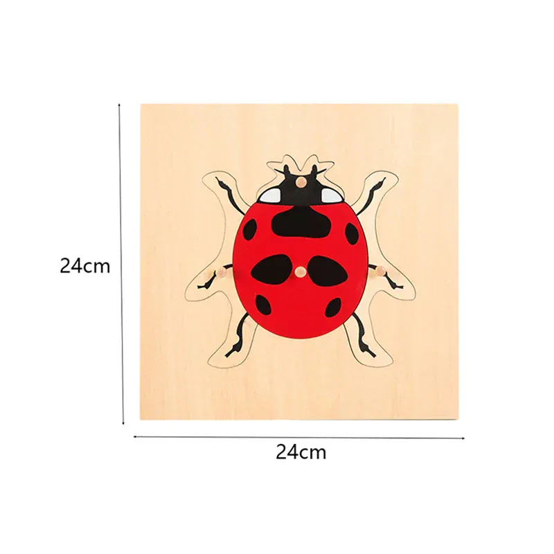 Puzzles Montessori en Bois | Mes Amis les Animaux – Logique & Langage 3–6 ans N