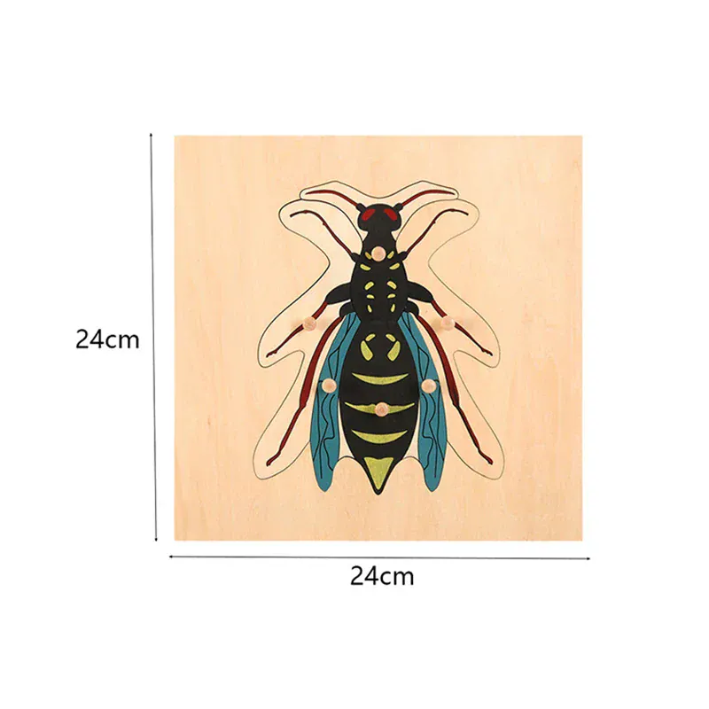 Puzzles Montessori en Bois | Mes Amis les Animaux – Logique & Langage 3–6 ans N