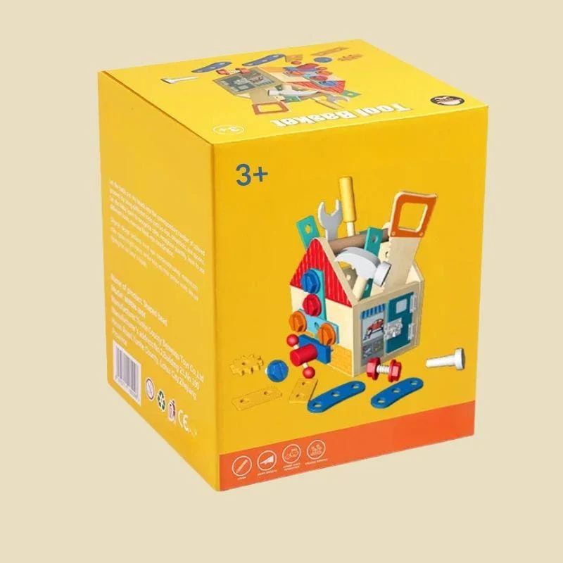 Tableau d’Activité Montessori | Ma Boîte à Outils – Jeu STEM Bricolage 3 à 6 ans N