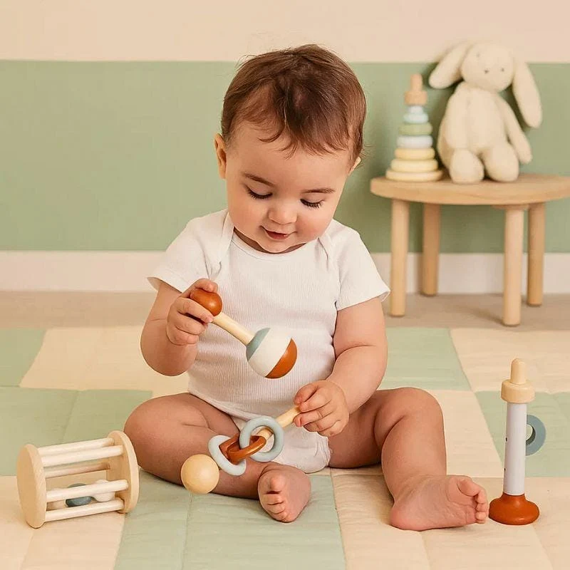 Coffret Découverte d’Instruments de Musique Montessori | Éveil musical dès 1 an