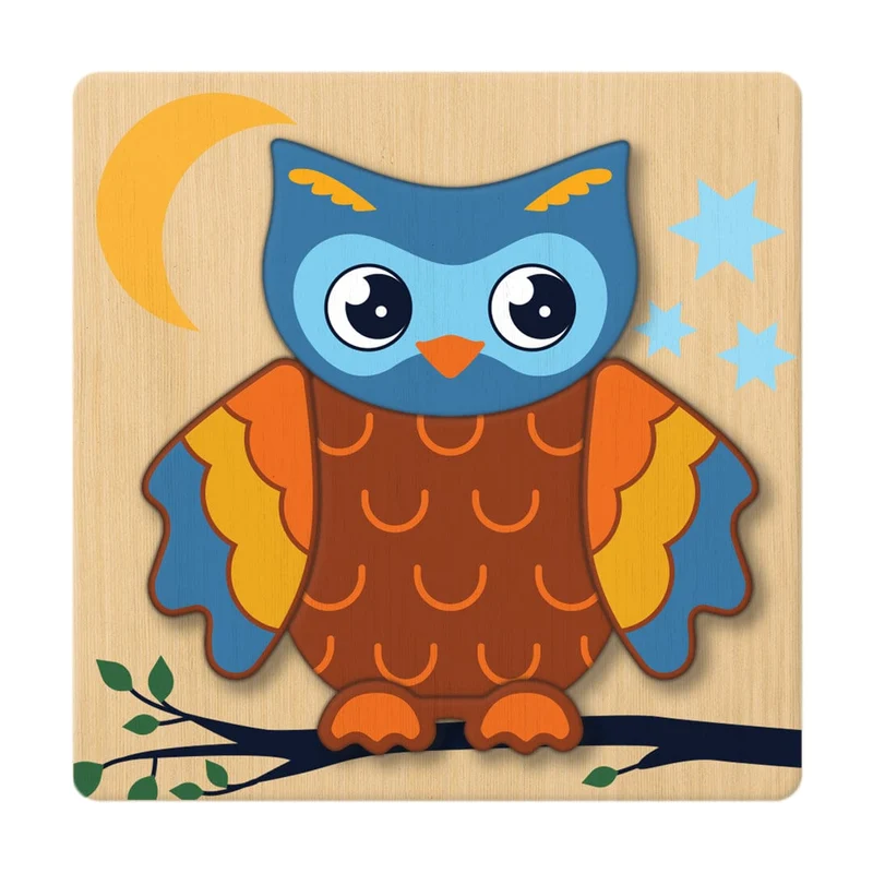 Pack 6 Puzzles Montessori en Bois — Coffret Éducatif Enfant 3-8 Ans
