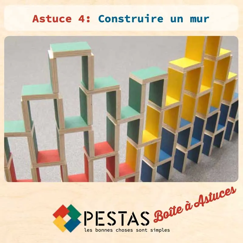 Lot de 24 Astuces Montessori Dominos