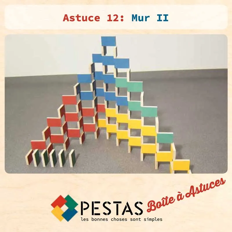 Lot de 24 Astuces Montessori Dominos