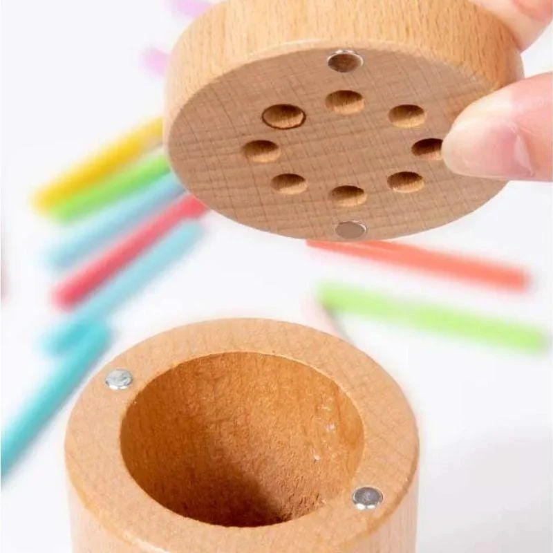 Jeu Montessori 3 ans | Jeu de Tri Arc-en-Ciel en Bois