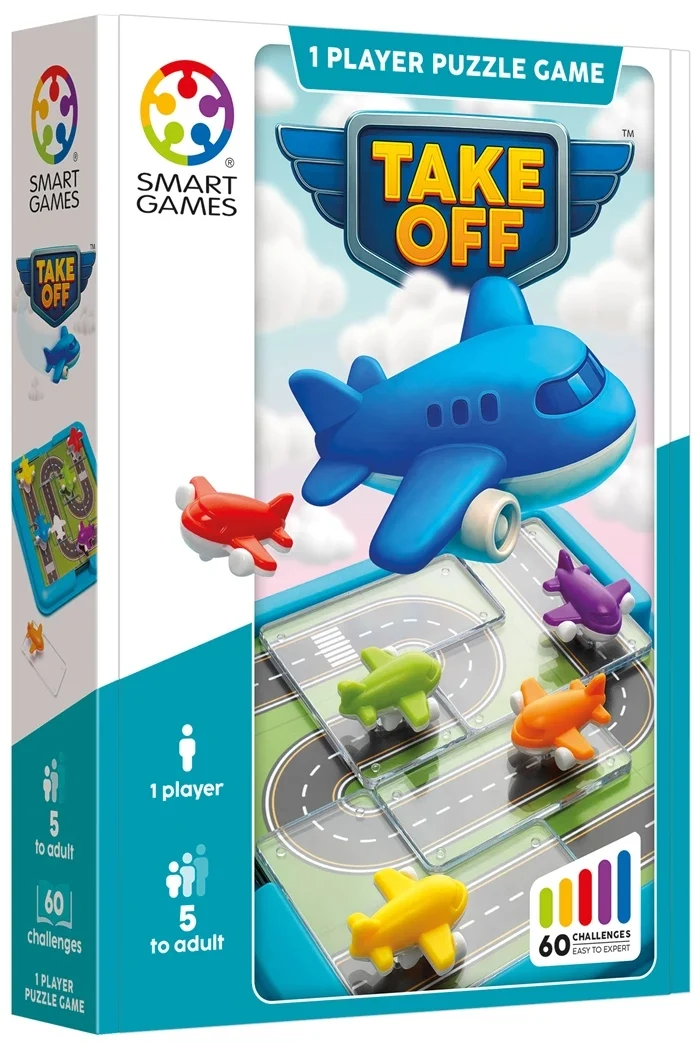 SmartGames Take Off – Jeu de Logique 3D Aviation dès 5 Ans