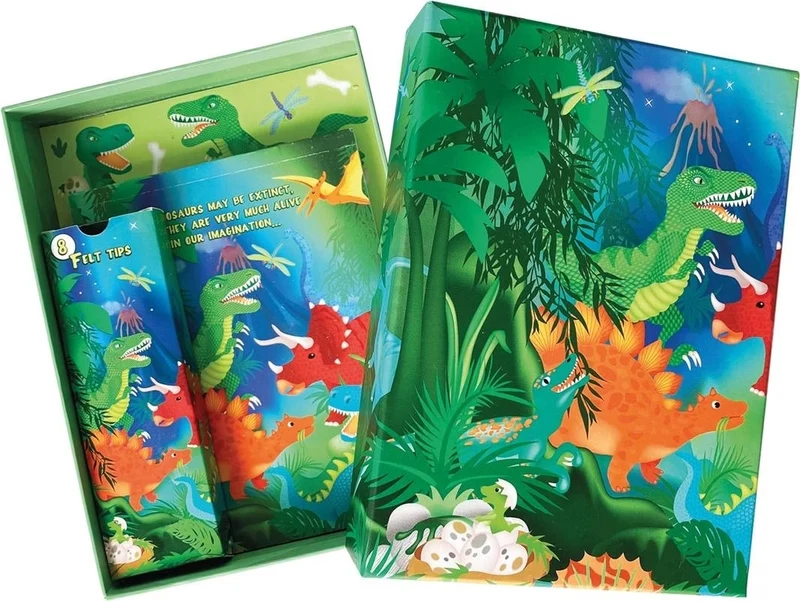Artista Kit d'Activités Dinosaures – Coffret Créatif avec 30 Activités