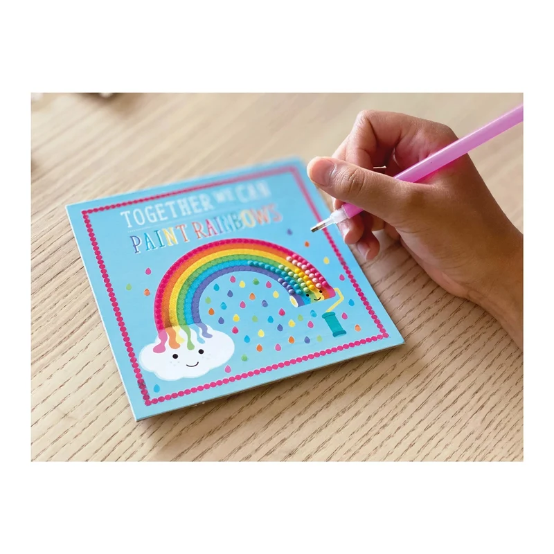 Tableaux à Strass Kawaii – Kit Créatif avec 5 Décorations à Suspendre