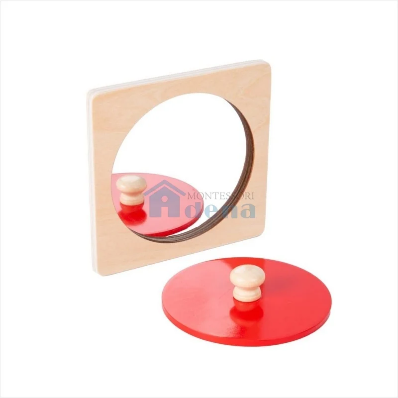 Adena Montessori Materials Mirror Puzzle Infants and Toddlers