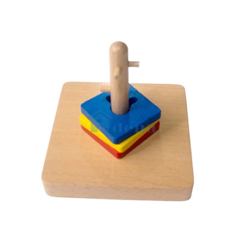 Adena Montessori Materials Twist and Sort: Square