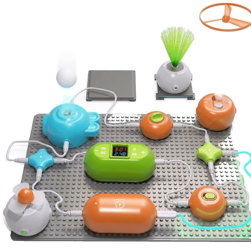 Coffret de circuits électriques avec plus de 300 expériences STEM