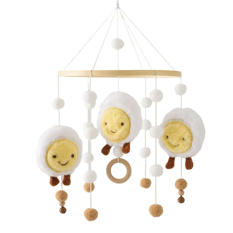 Mobile et Jouet de Naissance en Bois Montessori - Décoration et Eveil Sensoriel pour Bébé