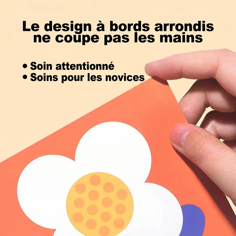 Cartes de stimulation visuelle pour bébé Montessori